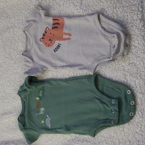 2 pack baby boy onesie